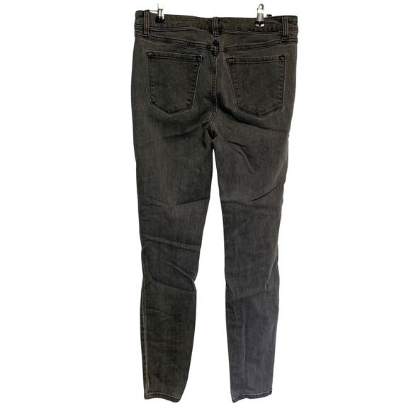 prAna Women's Gray Medium Wash Organic Cotton Blend Skinny Jeans Size 8/29 - Picture 2 of 5